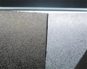 Taflen Frosted fras polycarbonad